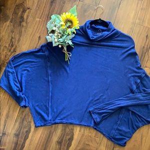 Free People Cowl Neck Shirt